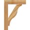 Ekena Millwork Funston Block Rough Sawn Bracket, Western Red Cedar, 4"W x 22"D x 30"H BKT04X22X30FST05RWR - alternate 3